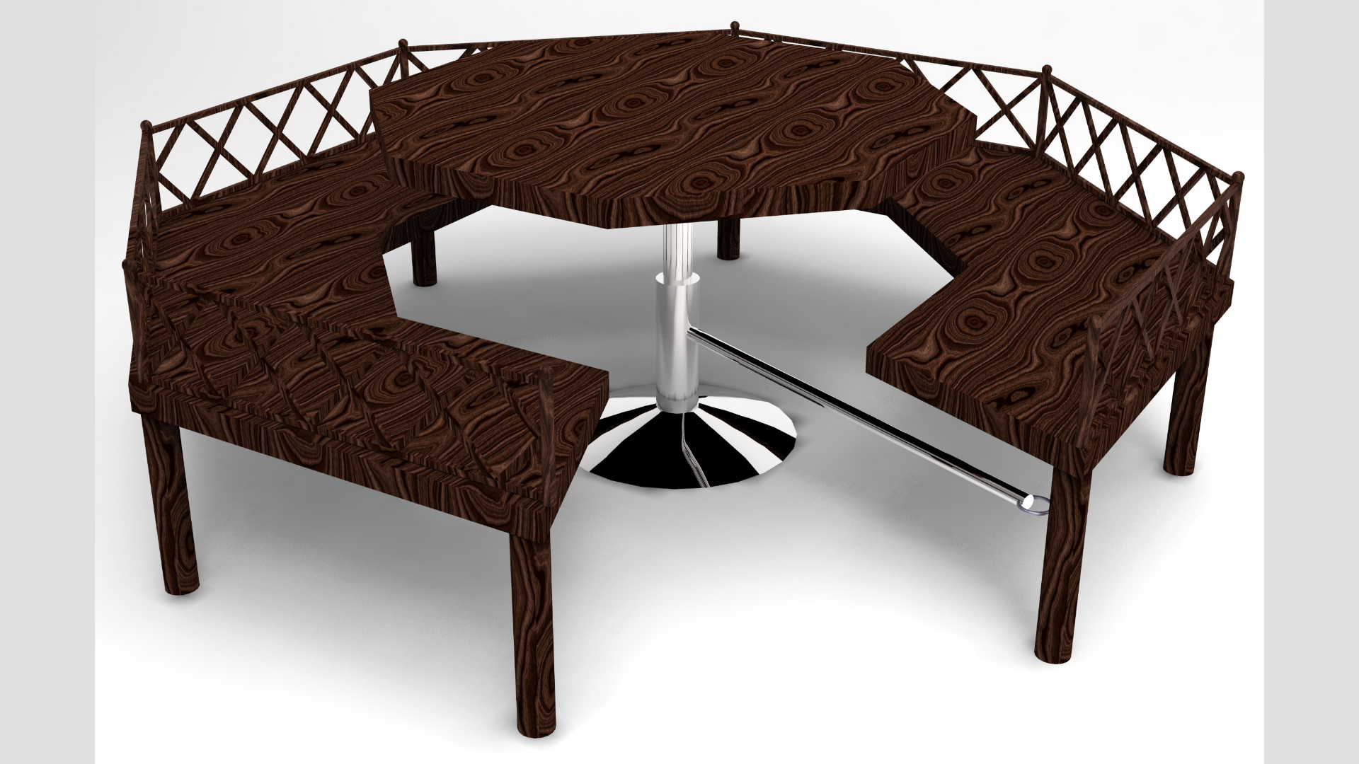 Restaurant Table 3D model